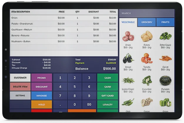 Grocery store cash 2024 register system