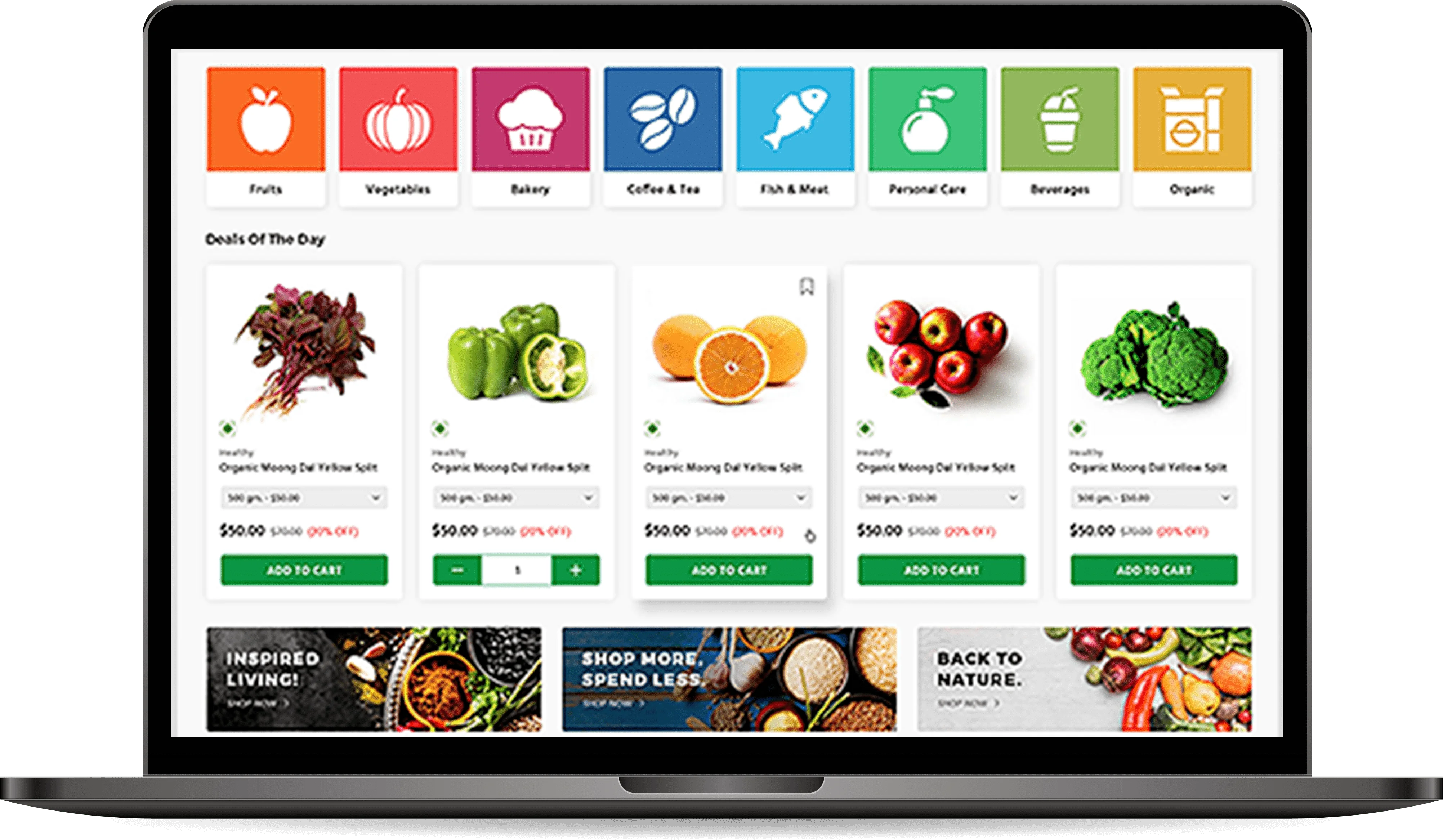 Easy to access grocery store software - Etail Grocer